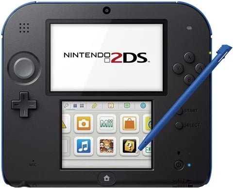 Nintendo 2DS Console - Black (Retro Fam)