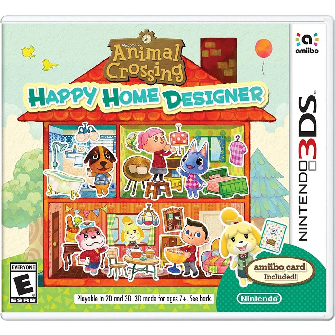 Animal Crossing Happy Home Designer & amiibo card 3DS (Retro Fam)