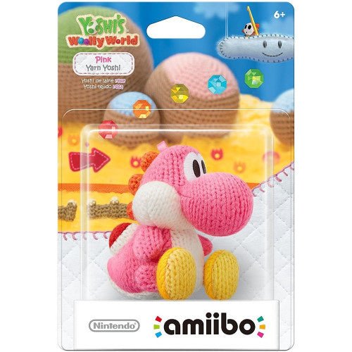 Amiibo: Yoshi's Wooly World Series - Yarn Yoshi Pink (Retro Fam)