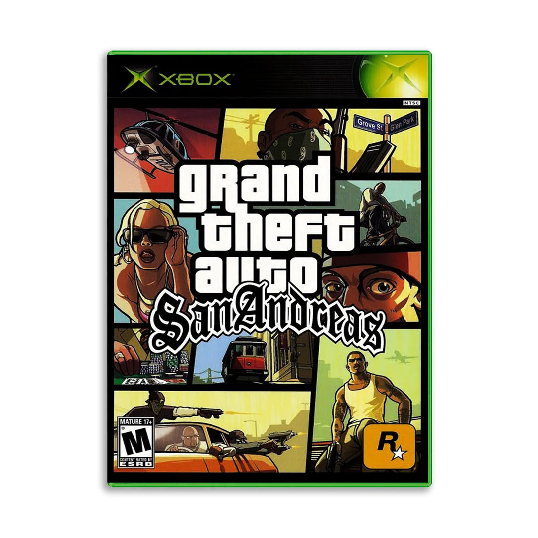 Grand Theft Auto: San Andreas – Xbox Game