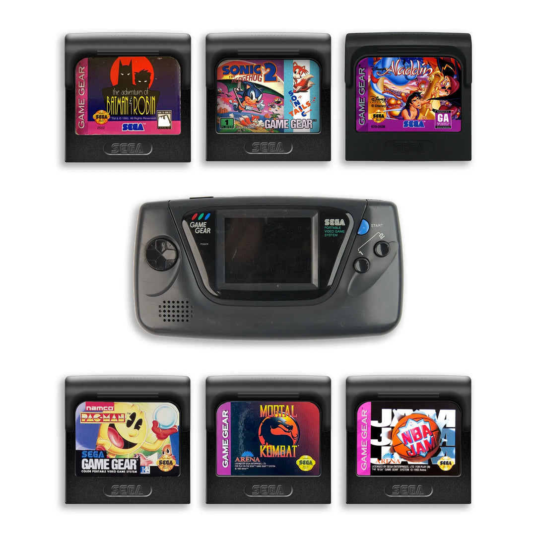 Sega Game Gear Console with Top Games