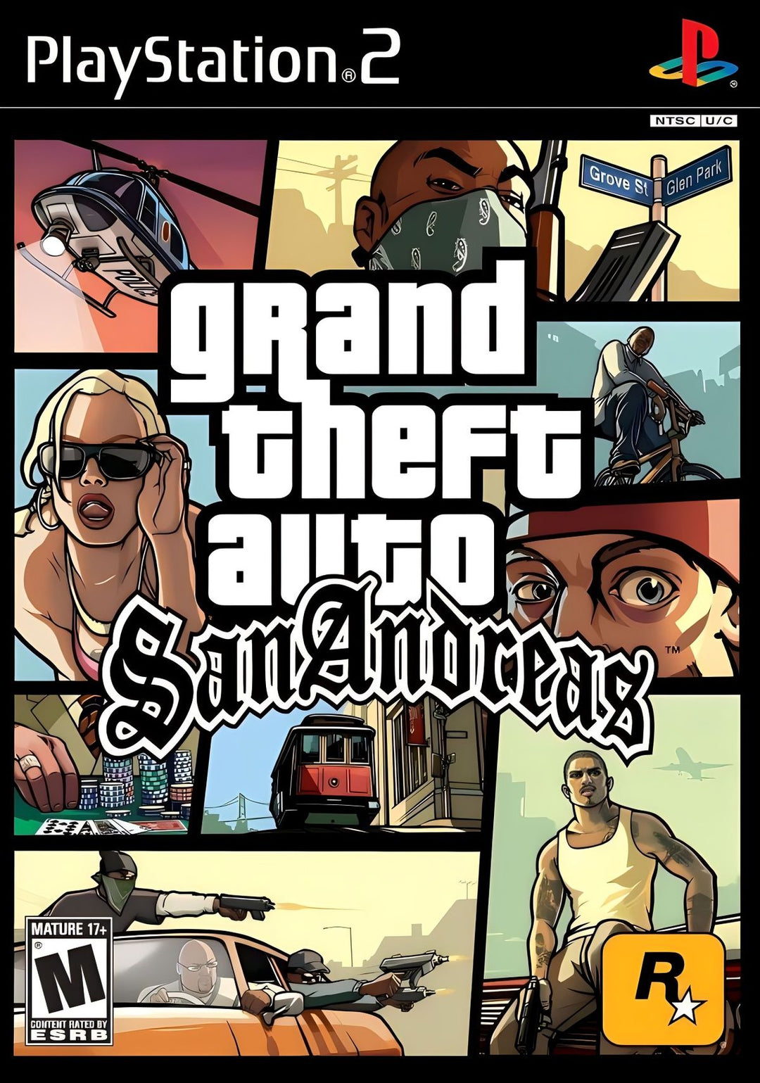 Grand Theft Auto San Andreas - PS2