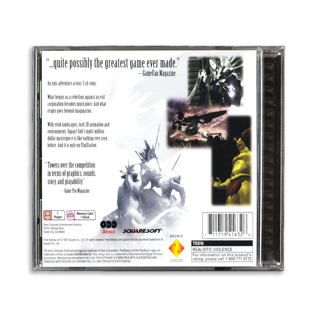 Final Fantasy VII – PS1 Game