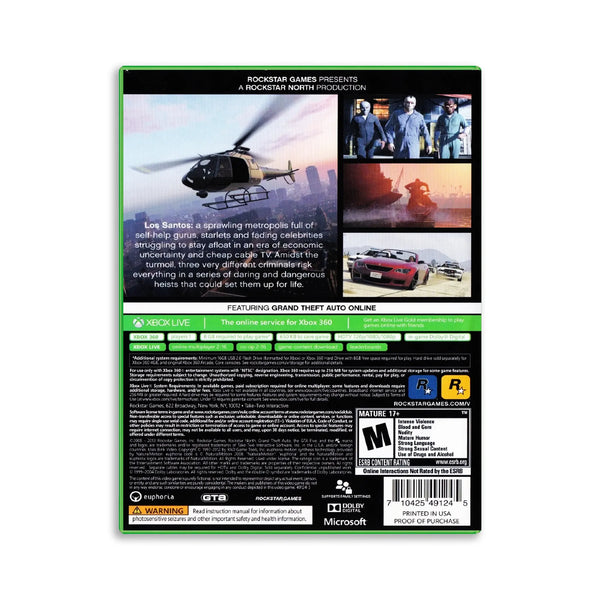 Grand Theft Auto V - XBOX 360 - Image 2