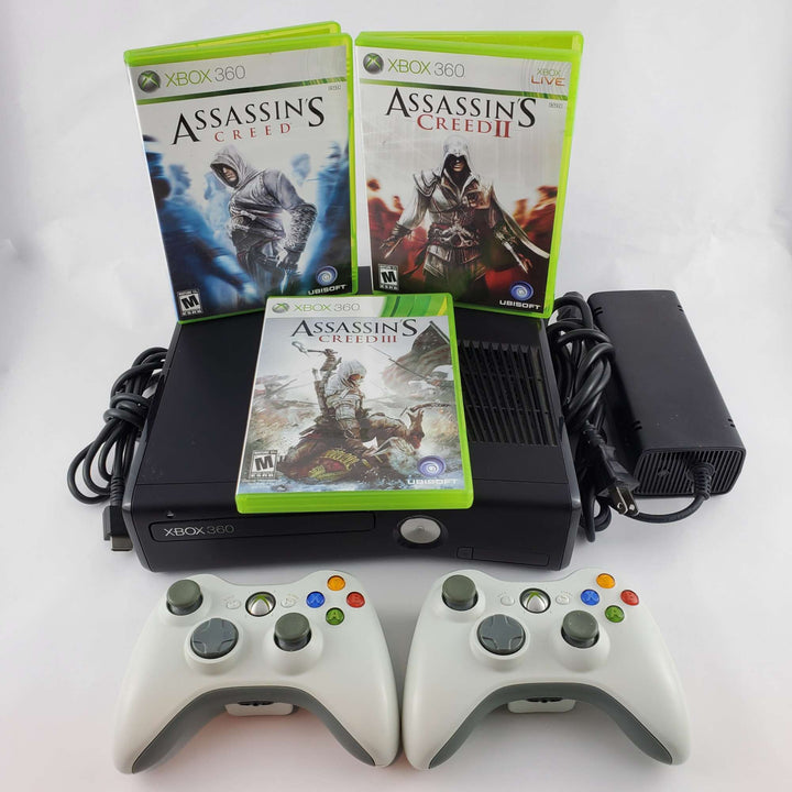 Xbox 360 Console Bundle: Assassin's Creed I, II & III