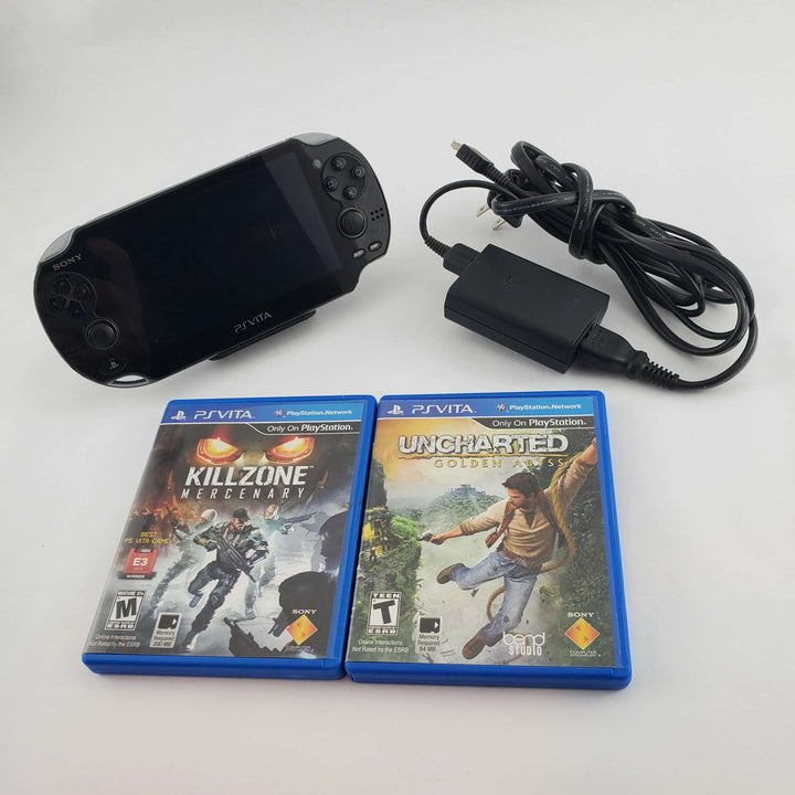 PS Vita Console Bundle: Killzone Mercenary & Uncharted Golden Abyss