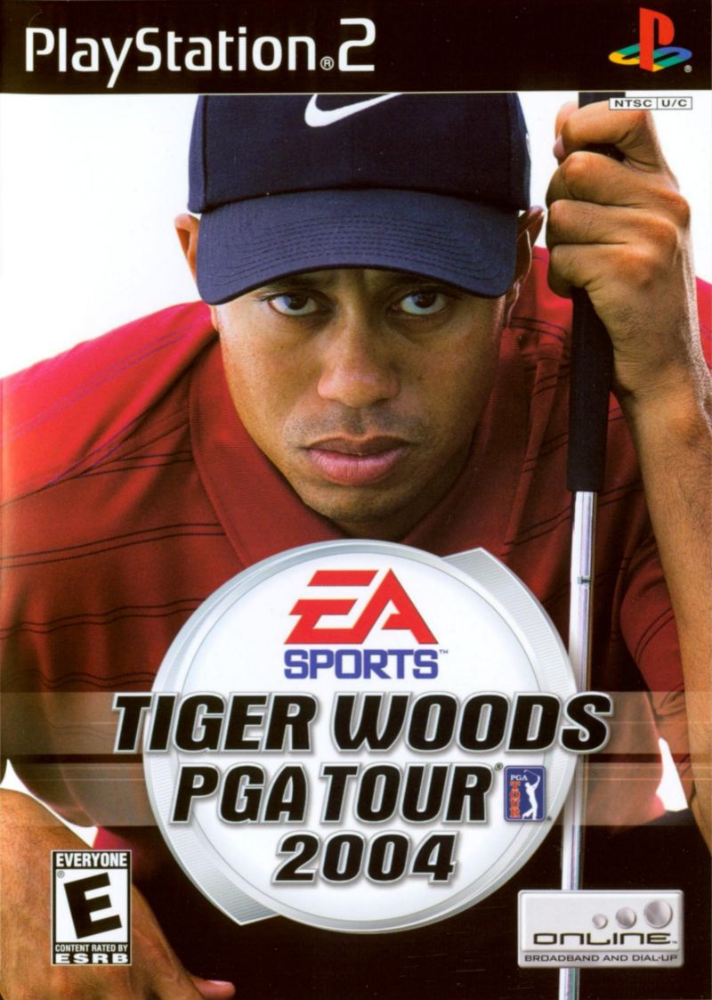 TIGER WOODS PGA TOUR 2004 – PS2 Game (Retro Fam)