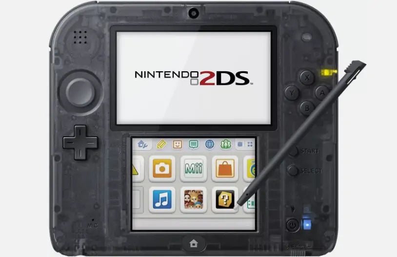 Nintendo 2DS Console - Clear Black (Retro Fam)