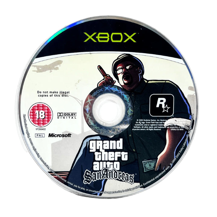 Grand Theft Auto: San Andreas – Xbox Game