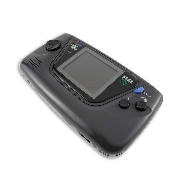 Sega Game Gear Console Front View with Side Angle