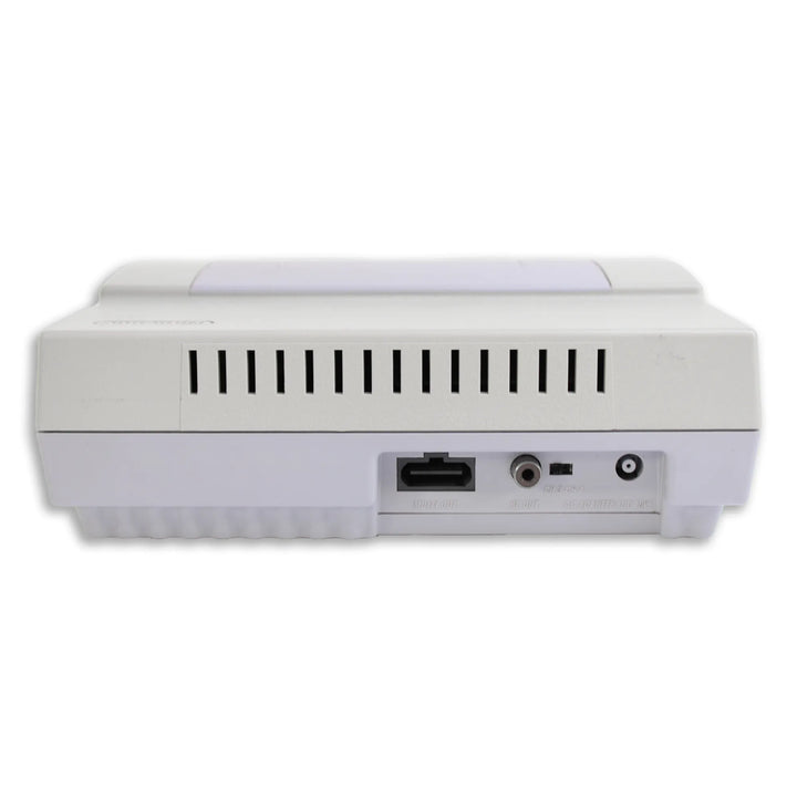 Super Nintendo Entertainment System SNES Backside