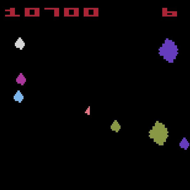 Asteroids - Atari 2600