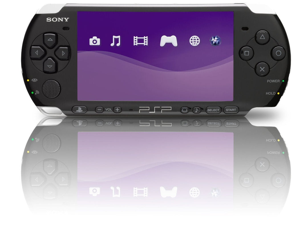 PlayStation Portable PSP 3000 Console - Black (Retro Fam)