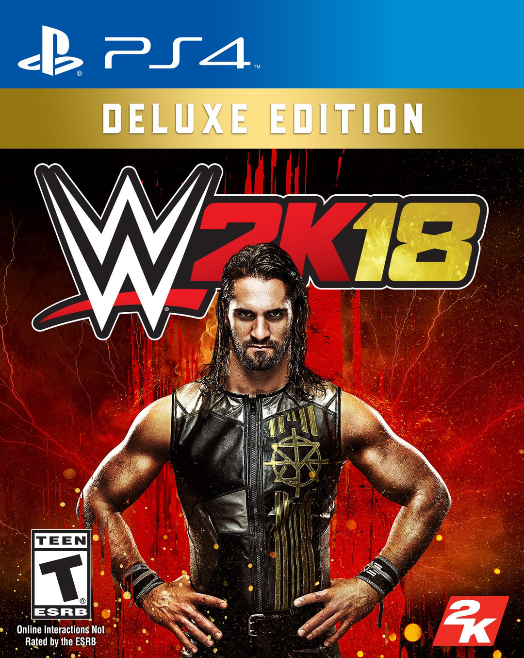 WWE 2K18 Deluxe Edition – PS4 Game (Retro Fam)