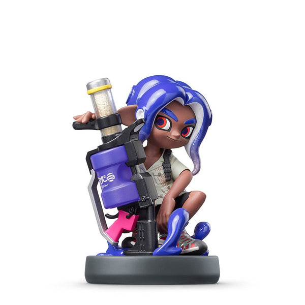 Amiibo: Splatoon Series - Octoling (Blue) (Retro Fam) - Image 2