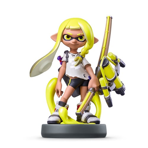 Amiibo: Splatoon Series - Inkling (Yellow) (Retro Fam) - Image 2
