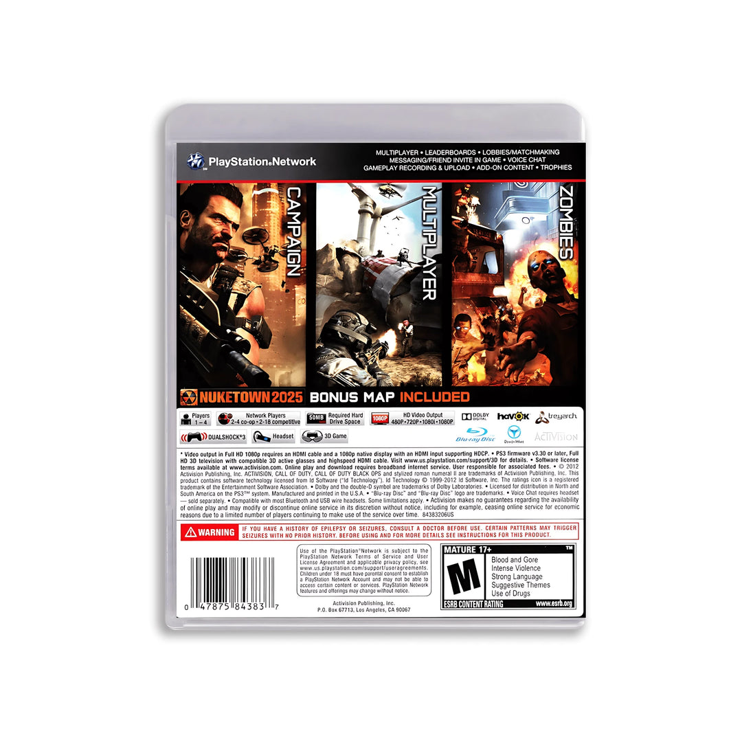 Call of Duty: Black Ops II – PS3 Game