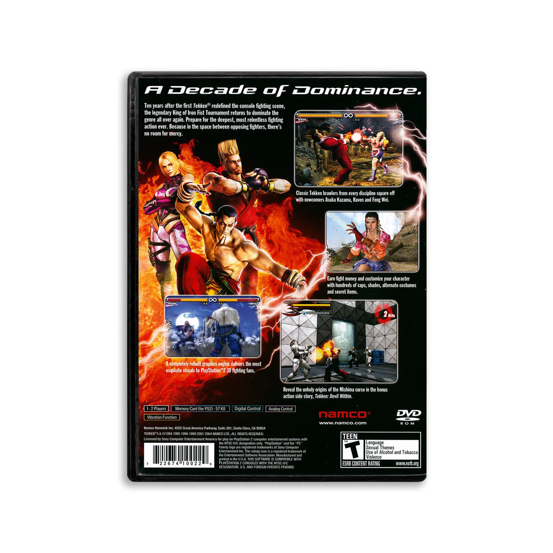 Tekken 5 - PS2 Game