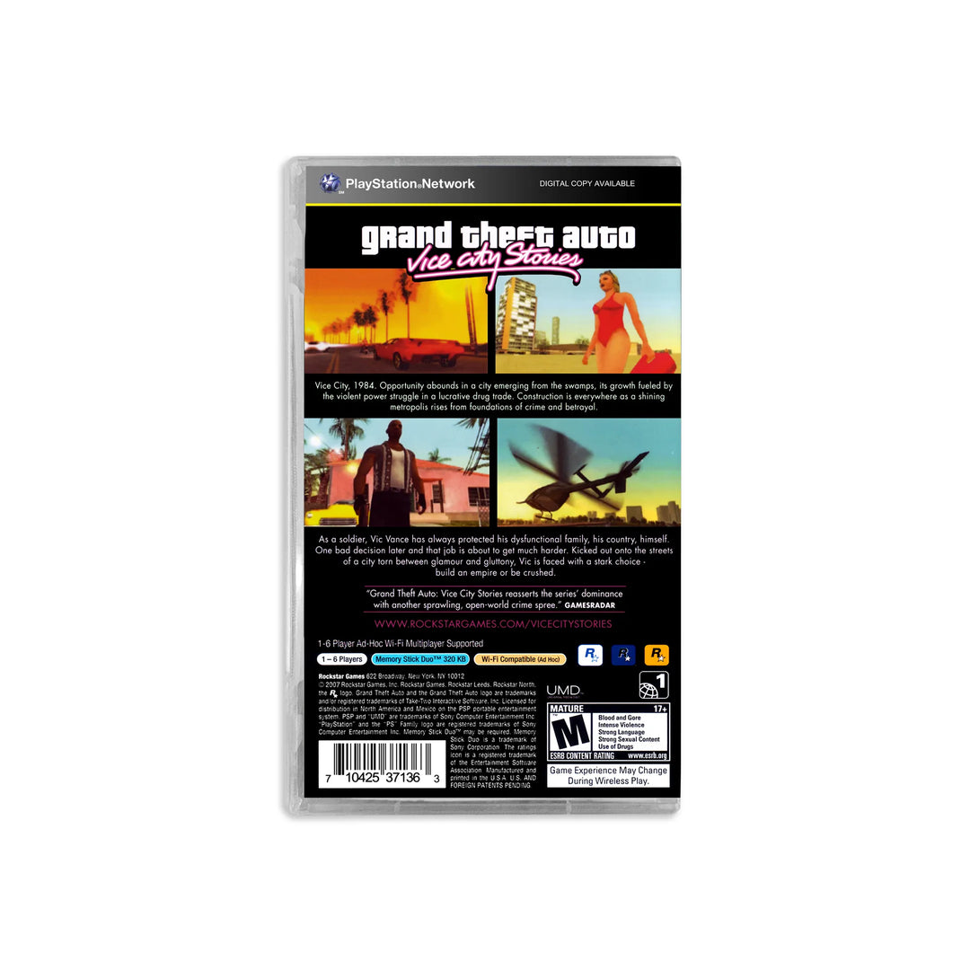 Grand Theft Auto: Vice City Stories - PSP Game