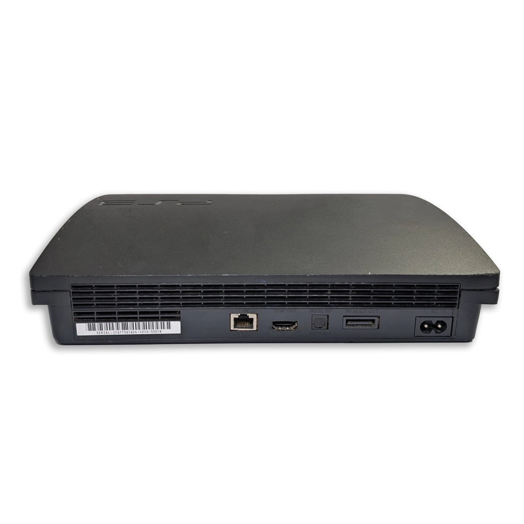 Sony PlayStation 3 Slim Console Back View