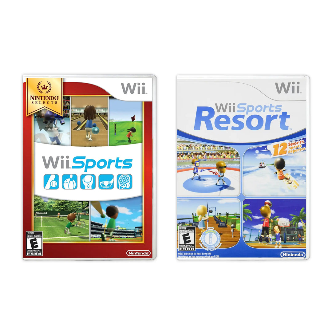 Nintendo Wii Console: Wii Sports & Wii Sports Resort Bundle