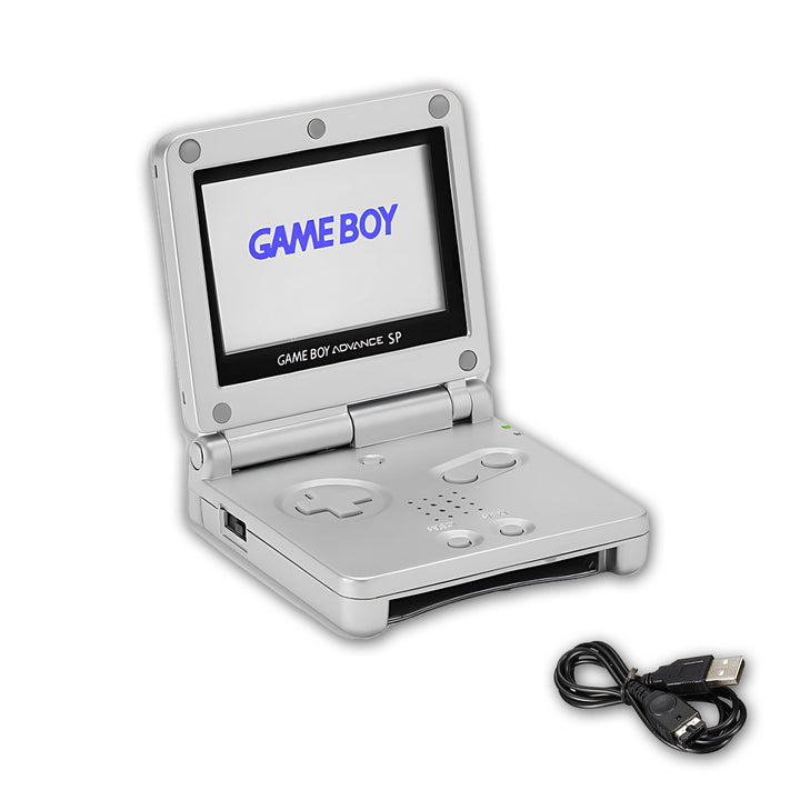 Gameboy Advance (GBA) SP Console SIlver