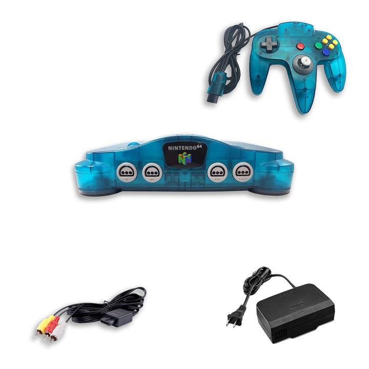 Nintendo 64 N64 Console Ice Blue