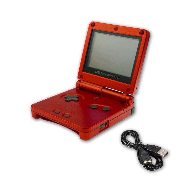 Gameboy Advance (GBA) SP Console Red