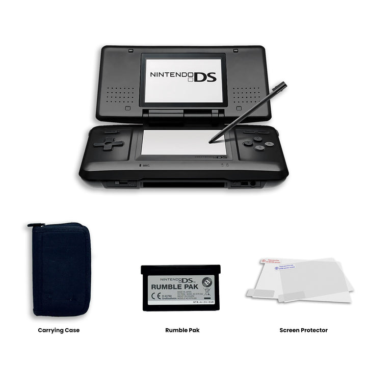 Nintendo DS Original Carrying Case, Rumbelpak and screen Protector