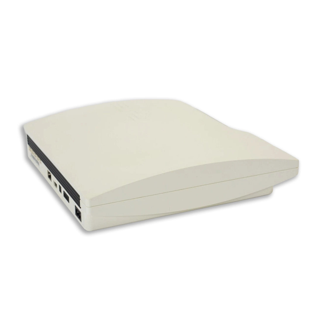 Sony PlayStation 3 Slim Console White Left Side View