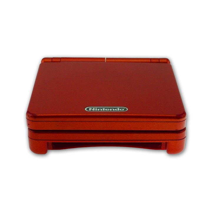 Gameboy Advance (GBA) SP Console Red Front Side
