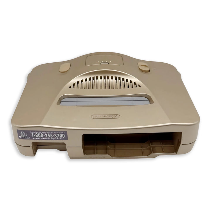 Nintendo 64 N64 Console top with back Angle