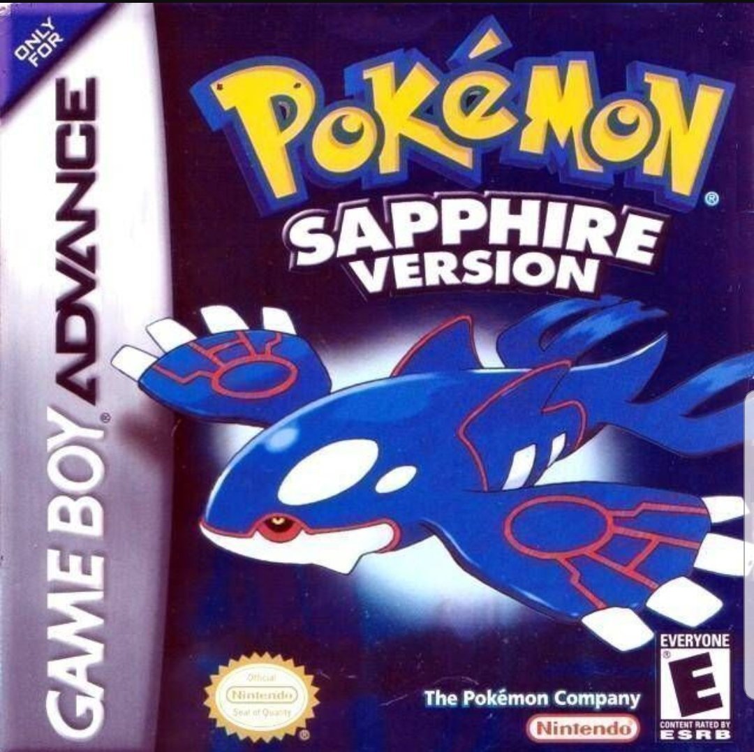Pokemon Sapphire – GBA Game