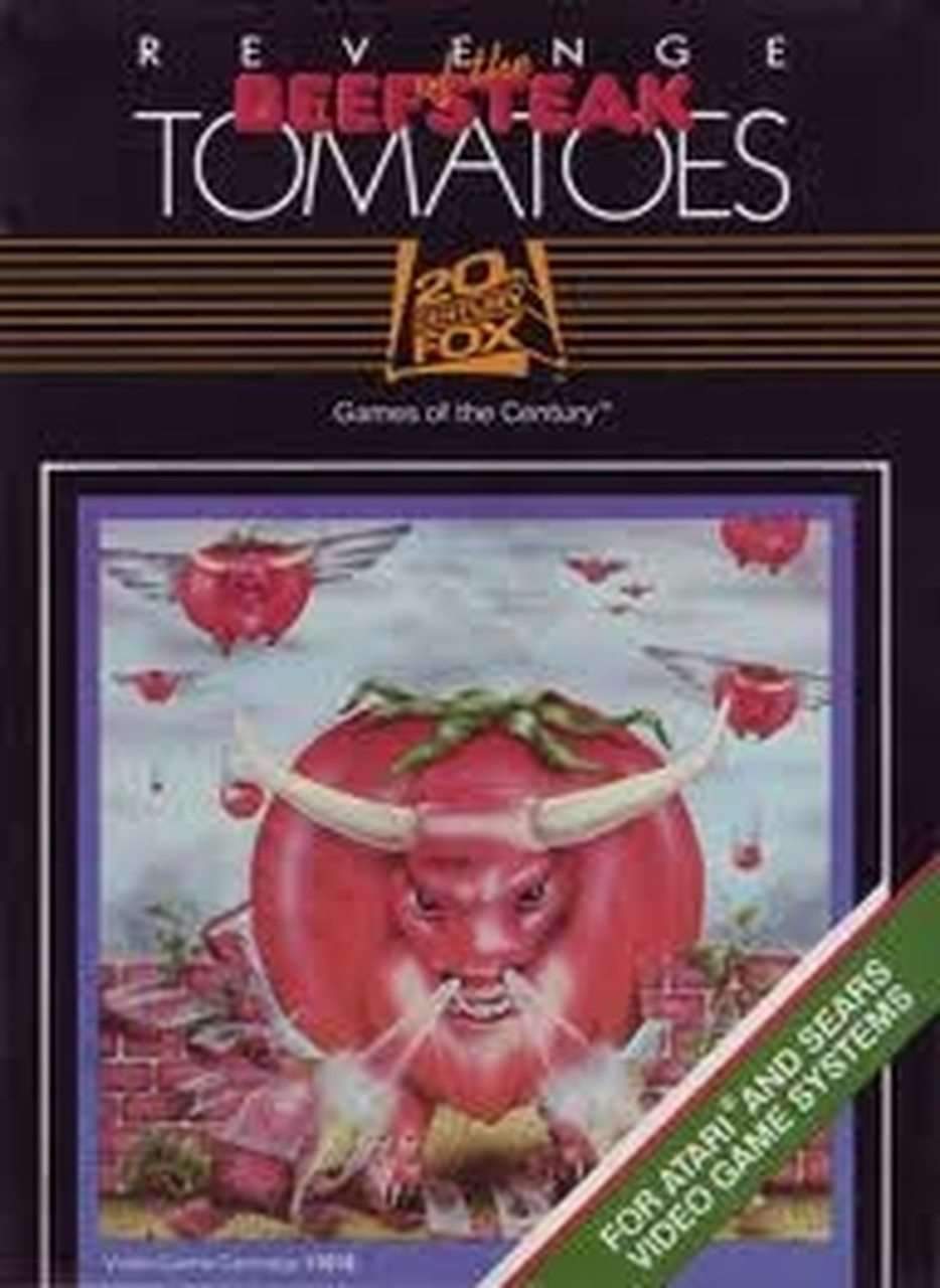 REVENGE OF THE BEEFSTEAK TOMATOES - ATARI 2600 GAME - Atari 2600 Game | Retrolio Games