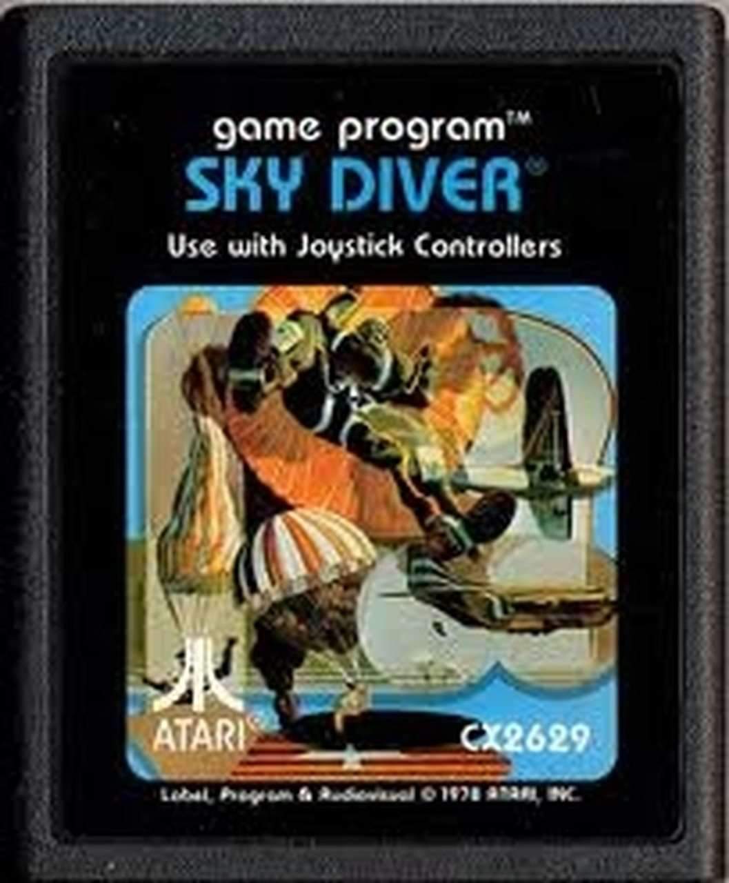 SKY DIVER - ATARI 2600 GAME - Atari 2600 Game | Retrolio Games