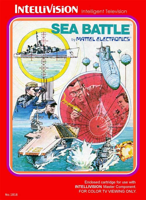 SEA BATTLE - Intellivision Game (Retro Fam)