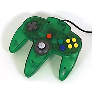 Nintendo 64 N64 Jungle Green Controller (Retro Fam)