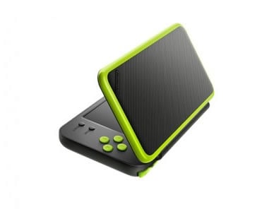 Nintendo New 2DS XL back Side with Side Angle