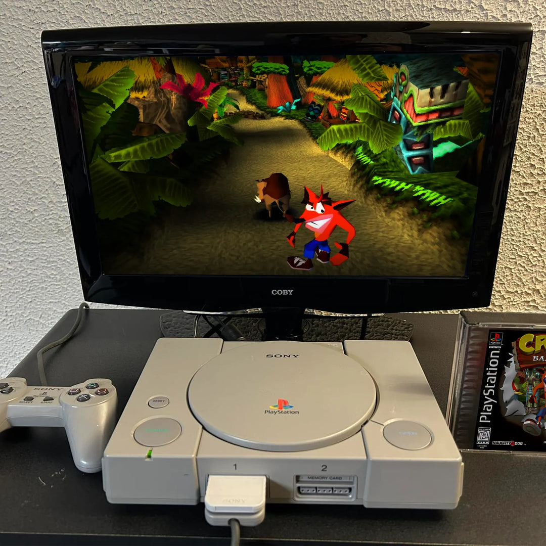 Playstation 1 PS1 Console Gameplay