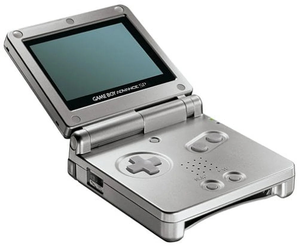 Nintendo Gameboy Advance SP Console: Pokémon Bundle - Silver (Retro Fam)