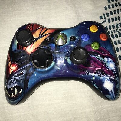 XBOX 360 Halo 3 Covenant Brute Wireless Controller (Retro Fam)
