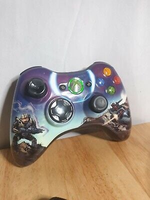 XBOX 360 Halo 3 Spartan Wireless Controller (Retro Fam)