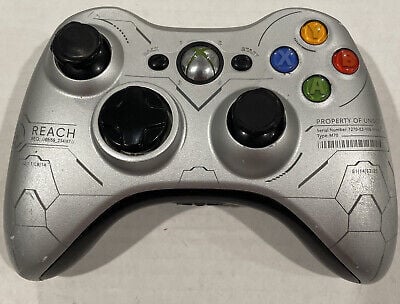 XBOX 360 Halo Reach Limited Edition Wireless Controller (Retro Fam)