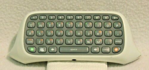 XBOX 360 Keyboard Chat Pad (White) (Retro Fam)