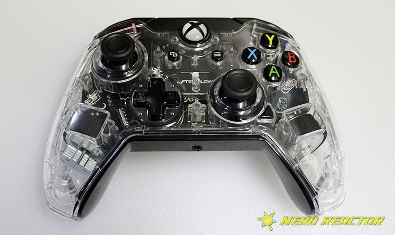 Xbox 360 After Glow Black Controller (Retro Fam)