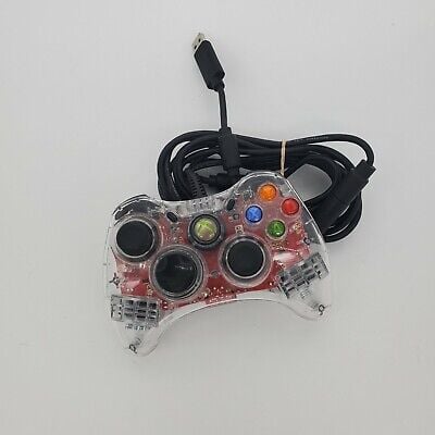Xbox 360 After Glow Red Controller (Retro Fam)
