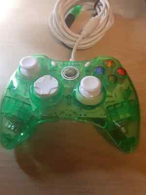 Xbox 360 Green Rock Candy Wired Controller (Retro Fam)