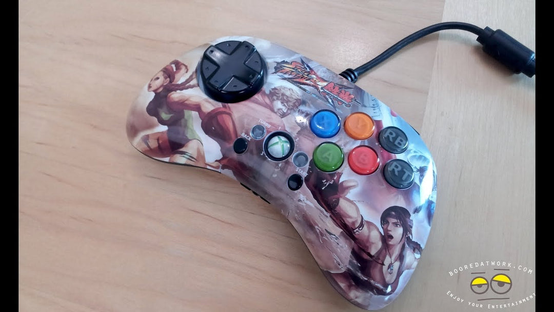 Xbox 360 Madcatz Street Fighter X Tekken Fight Pad SD (Retro Fam)