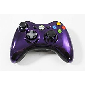 Xbox 360 Purple Chrome Limited Edition Controller (Retro Fam)
