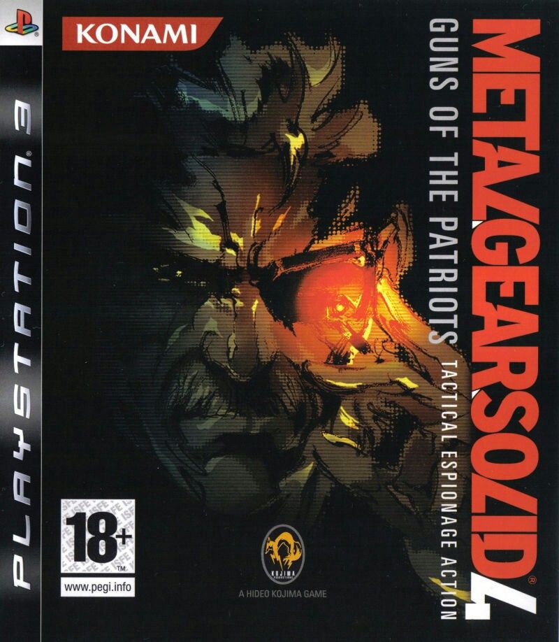 Metal Gear Solid 4 Guns of the Patriots - PS3 game